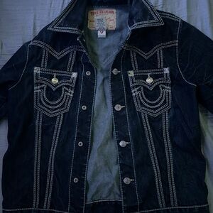 True Religion Blue Denim Jacket